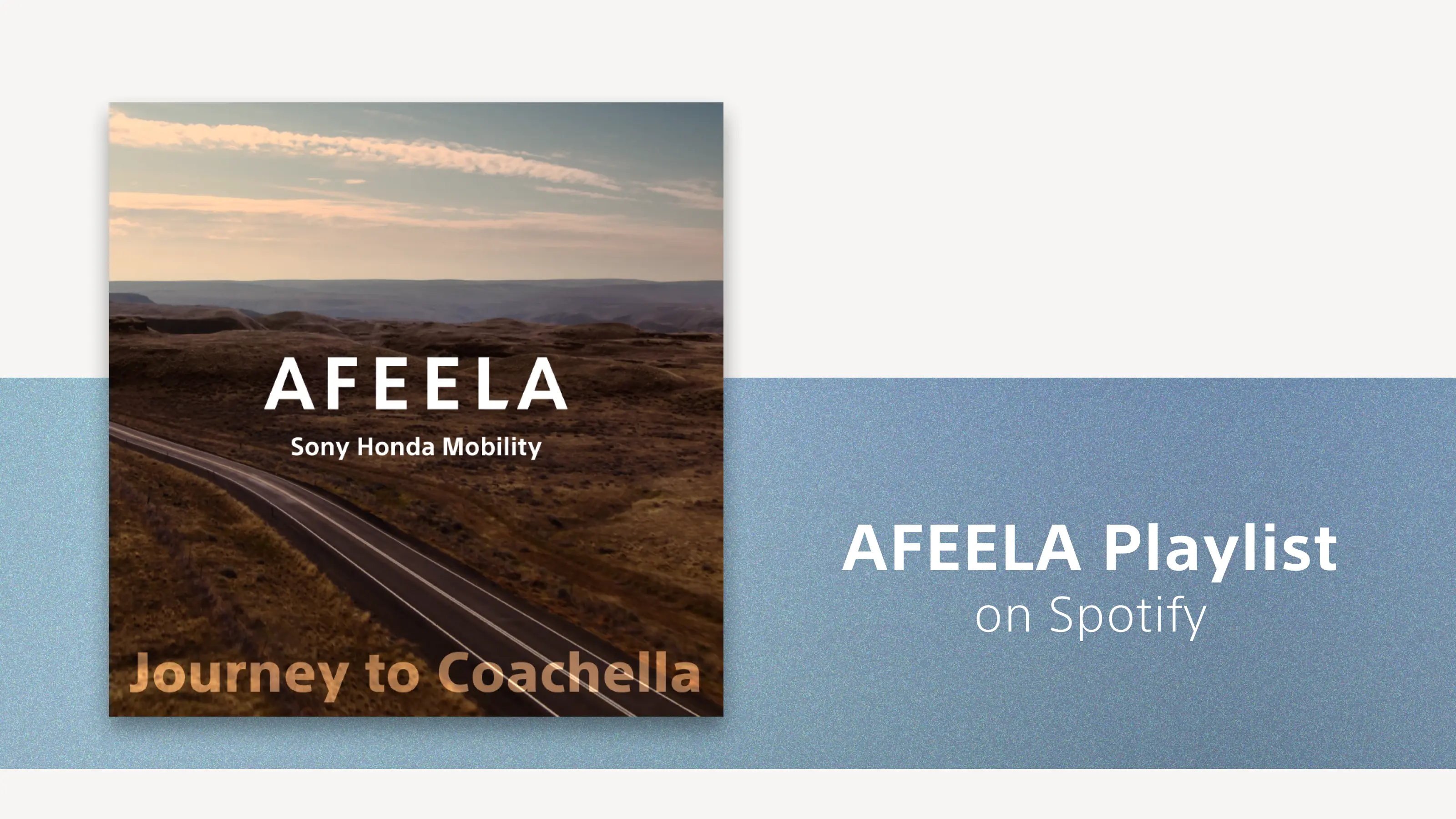 AFEELA Playlist Journey to Coachella